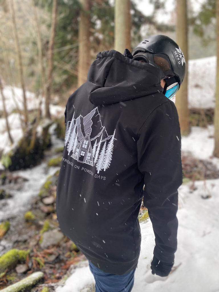 Chaqueta de nieve Tall Pines negra, impermeable, para esquí/snowboard, 10 km, unisex