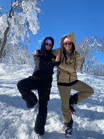 Ski/Snowboard Waterproof Tall Style Snow Black NFPD Jacket - Unisex