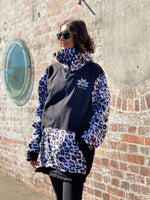 Ski Snowboard Jackets Waterproof Pullover Black Leopard NFPD Jacket - Unisex
