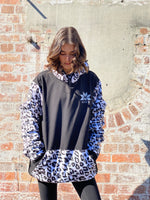 Ski Snowboard Jackets Waterproof Pullover Black Leopard NFPD Jacket - Unisex