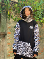 Ski Snowboard Jackets Waterproof Pullover Black Leopard NFPD Jacket - Unisex