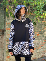 Ski Snowboard Jackets Waterproof Pullover Black Leopard NFPD Jacket - Unisex