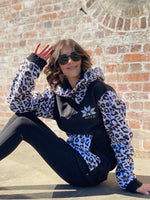 Ski Snowboard Jackets Waterproof Pullover Black Leopard NFPD Jacket - Unisex