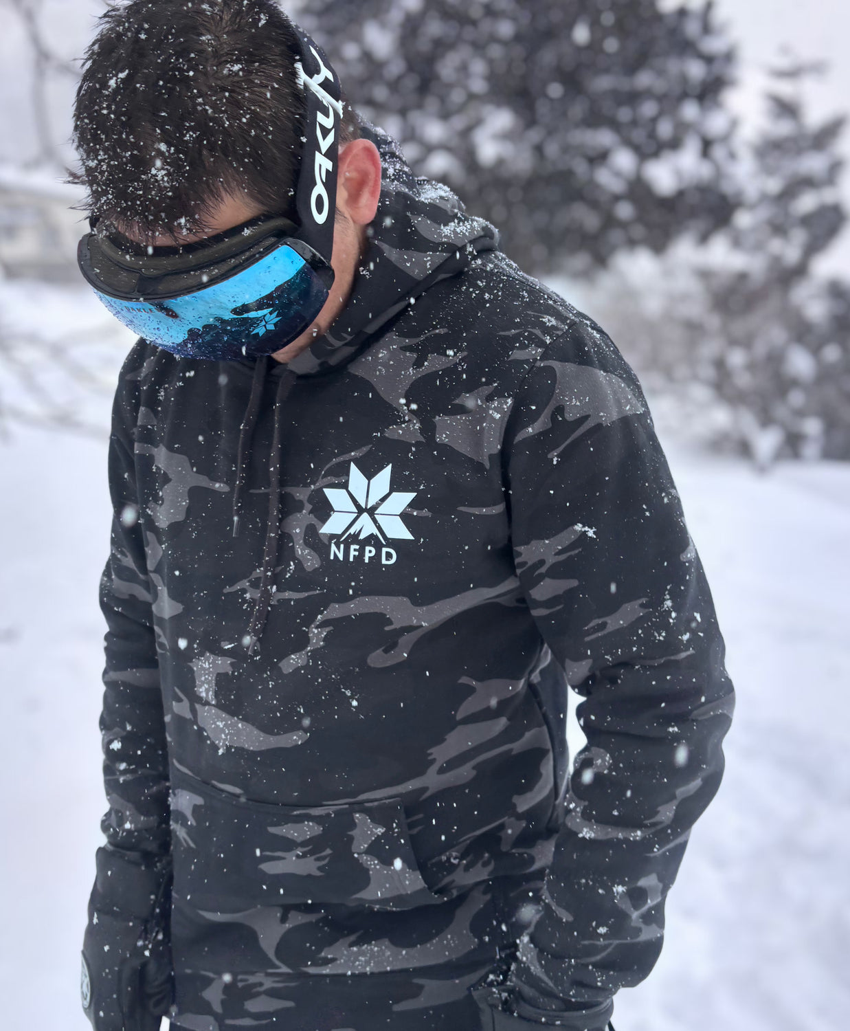Sudadera con capucha Myoko Snug Snow para esquí y snowboard (unisex)