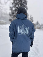 Chaquetas de esquí y snowboard, impermeables, color azul pizarra, unisex