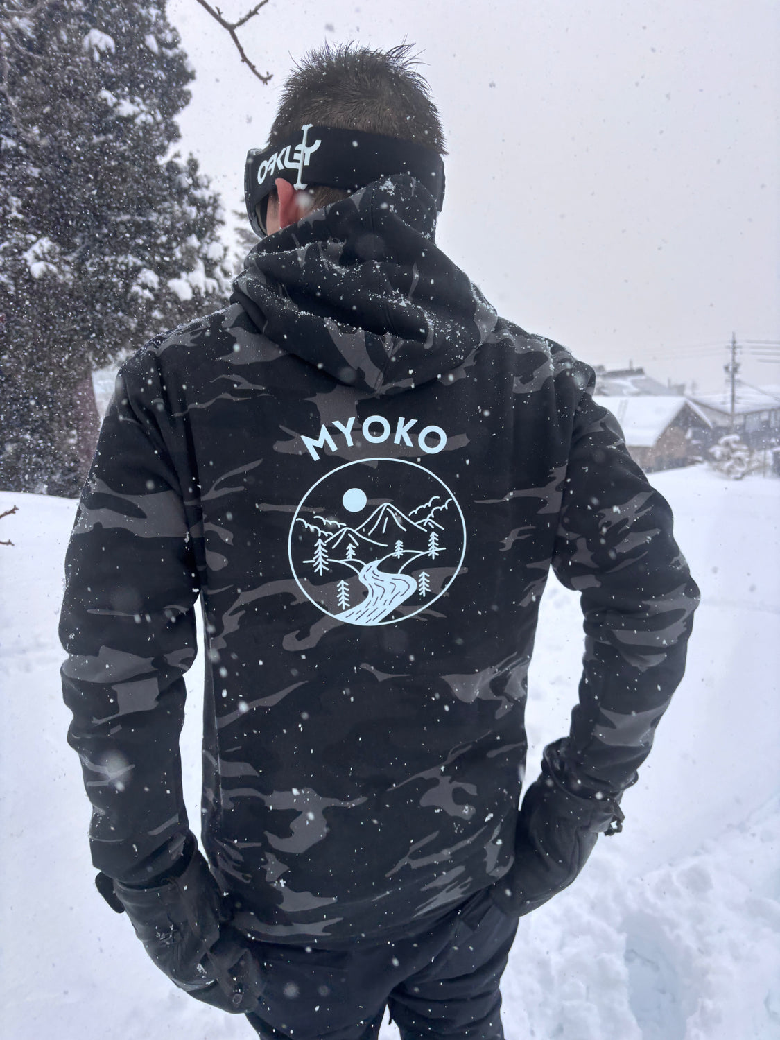 Sudadera con capucha Myoko Snug Snow para esquí y snowboard (unisex)