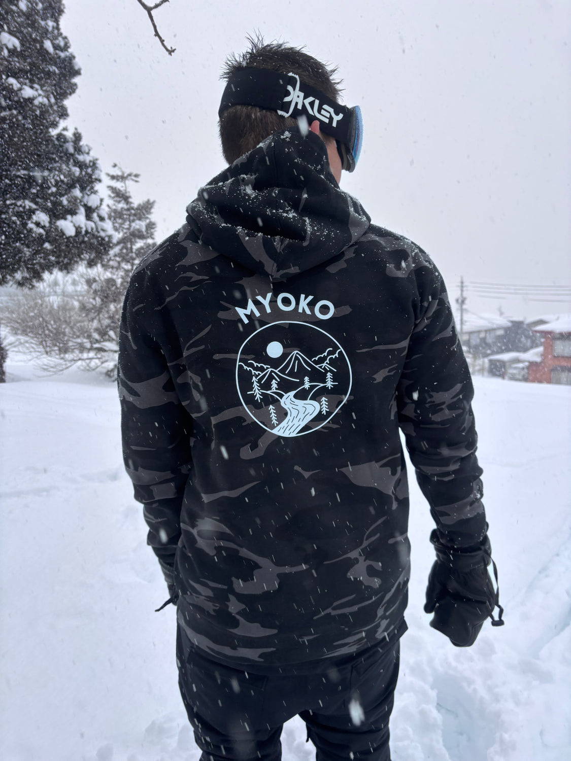 Sudadera con capucha Myoko Snug Snow para esquí y snowboard (unisex)