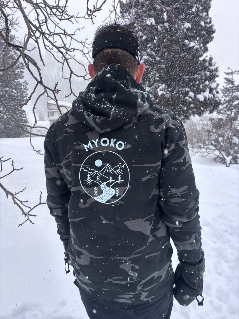 Sudadera con capucha Myoko Snug Snow para esquí y snowboard (unisex)