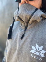 Chaquetas de esquí y snowboard impermeables, color gris jaspeado, NFPD, unisex