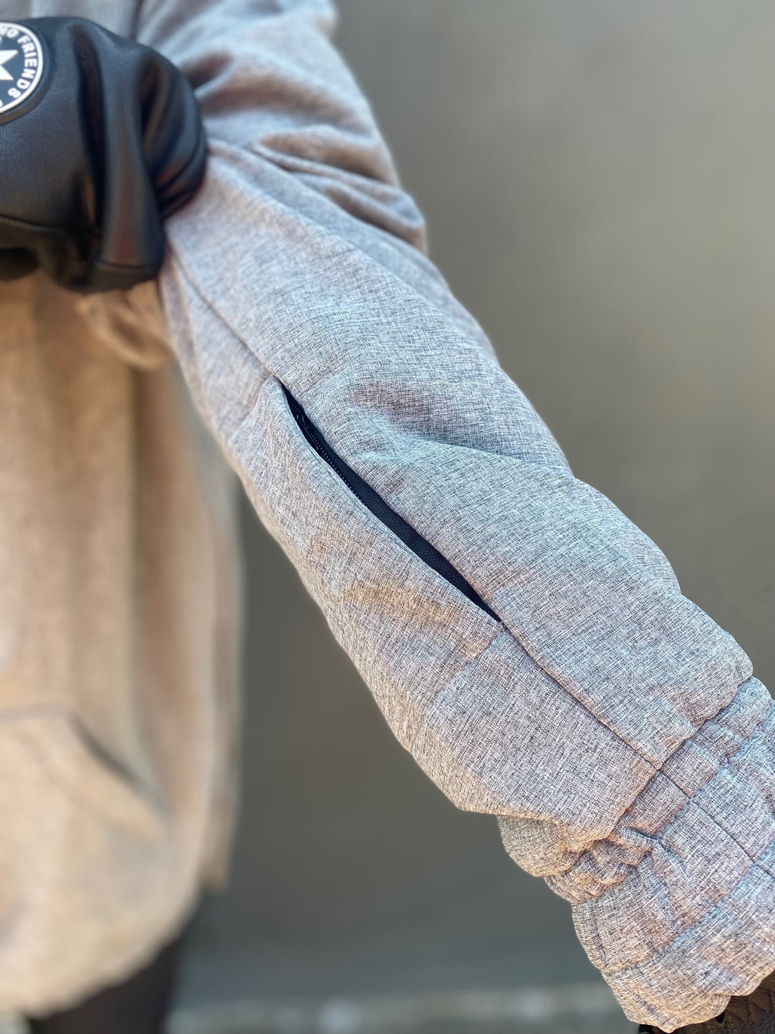 Chaquetas de esquí y snowboard impermeables, color gris jaspeado, NFPD, unisex