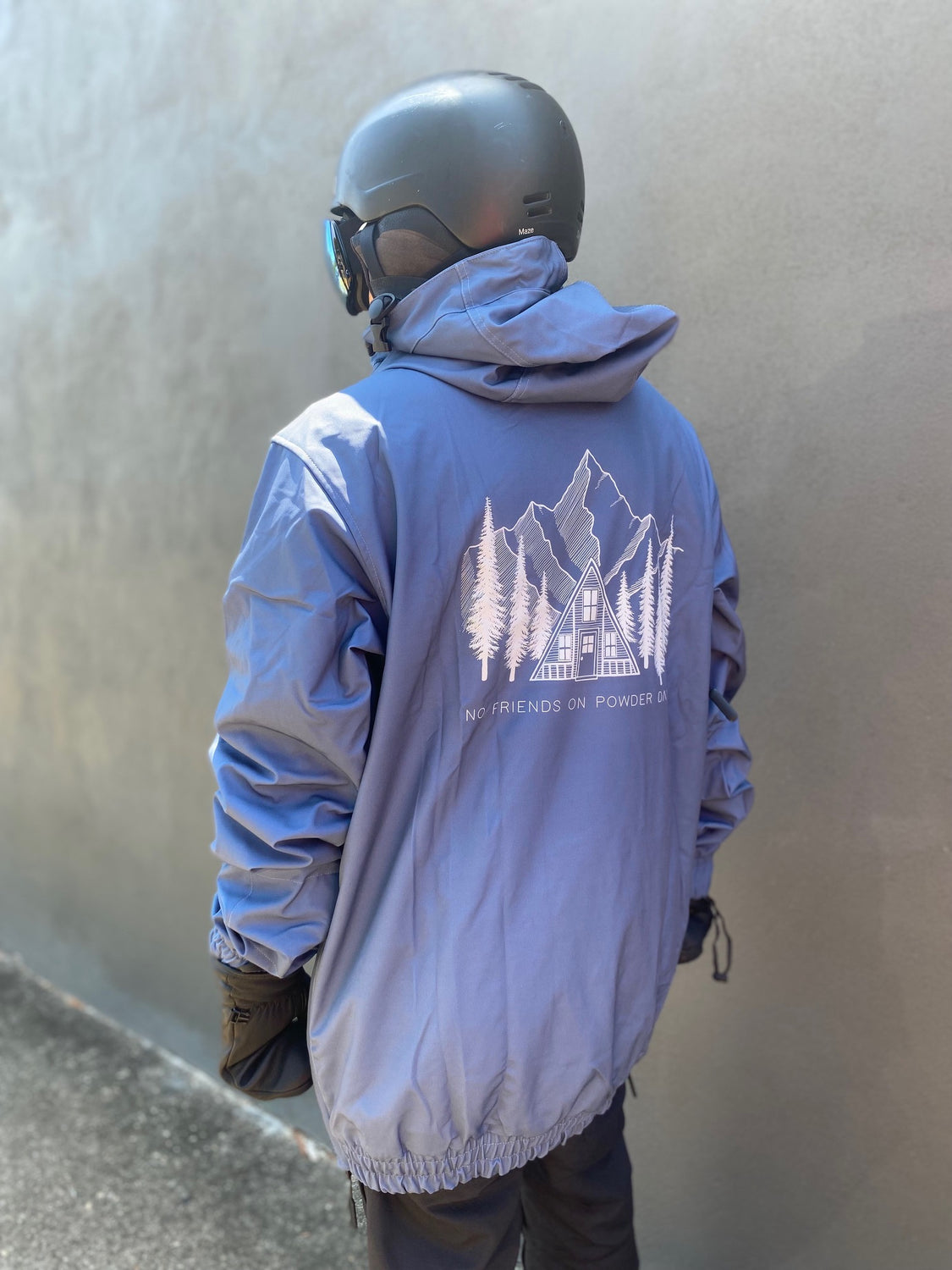 Chaquetas de esquí y snowboard, impermeables, color azul pizarra, unisex