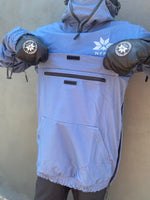 Chaquetas de esquí y snowboard, impermeables, color azul pizarra, unisex