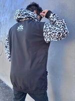 Ski Snowboard Jackets Waterproof Pullover Black Leopard NFPD Jacket - Unisex