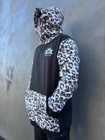 Ski Snowboard Jackets Waterproof Pullover Black Leopard NFPD Jacket - Unisex