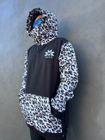 Ski Snowboard Jackets Waterproof Pullover Black Leopard NFPD Jacket - Unisex