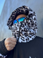 Ski Snowboard Jackets Waterproof Pullover Black Leopard NFPD Jacket - Unisex