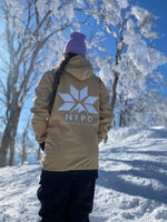 Tan 10k waterproof NFPD Snow Jacket
