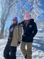 Tan 10k waterproof NFPD Snow Jacket & 10k waterproof black pines