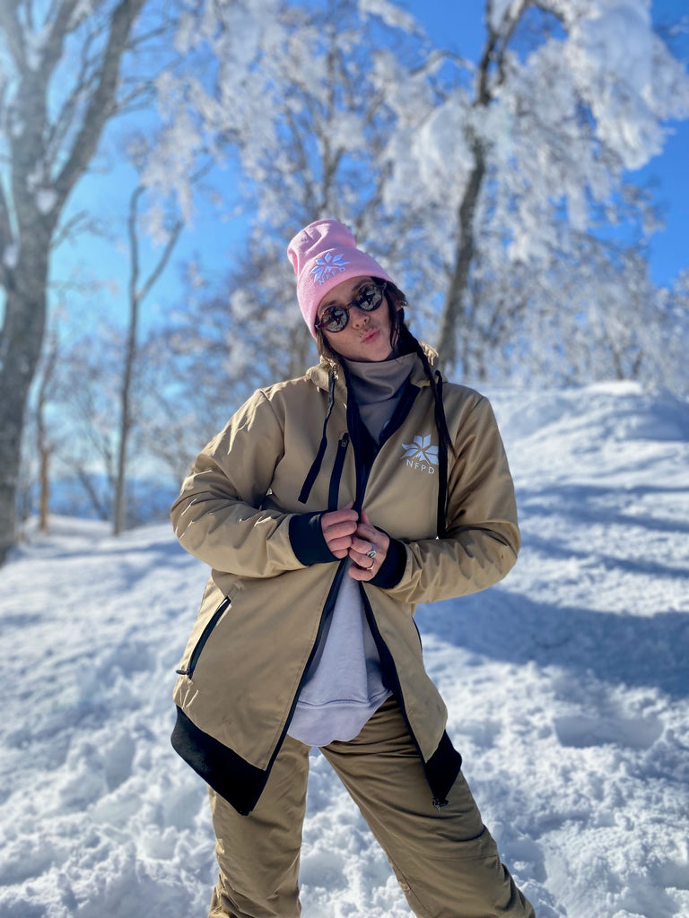 Tan 10k waterproof NFPD Snow Jacket
