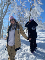 Tan 10k waterproof NFPD Snow Jacket & 10k waterproof black pines