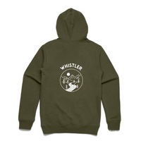 Ski Snowboard Whistler Snug Snow Hoodie - Unisex