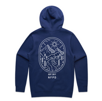 Ski Snowboard Rockies Snug Hoodie - Unisex