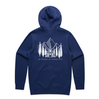 Ski Snowboard Pines Snug Snow Hoodie - Unisex