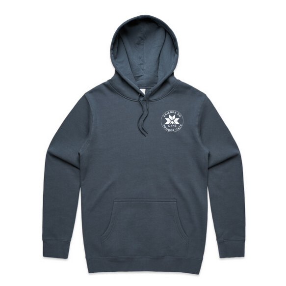 Sudadera con capucha para la nieve "Friends On Powder Days" (Amigos del esquí y el snowboard) - Unisex