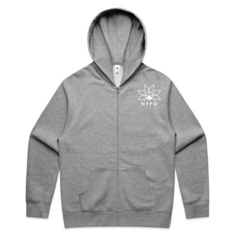 Ski/Snowboard Zipper Pines Snow Hoodie - Unisex