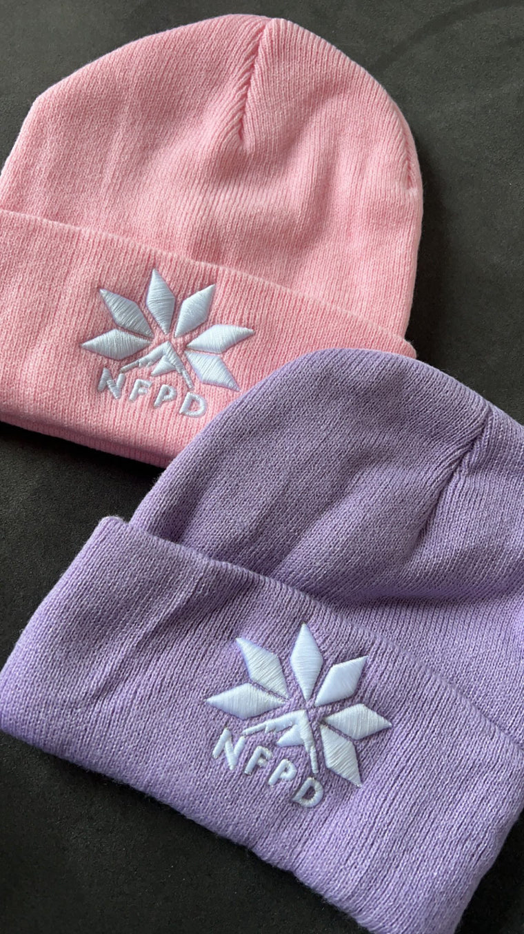 Gorro de nieve con puños