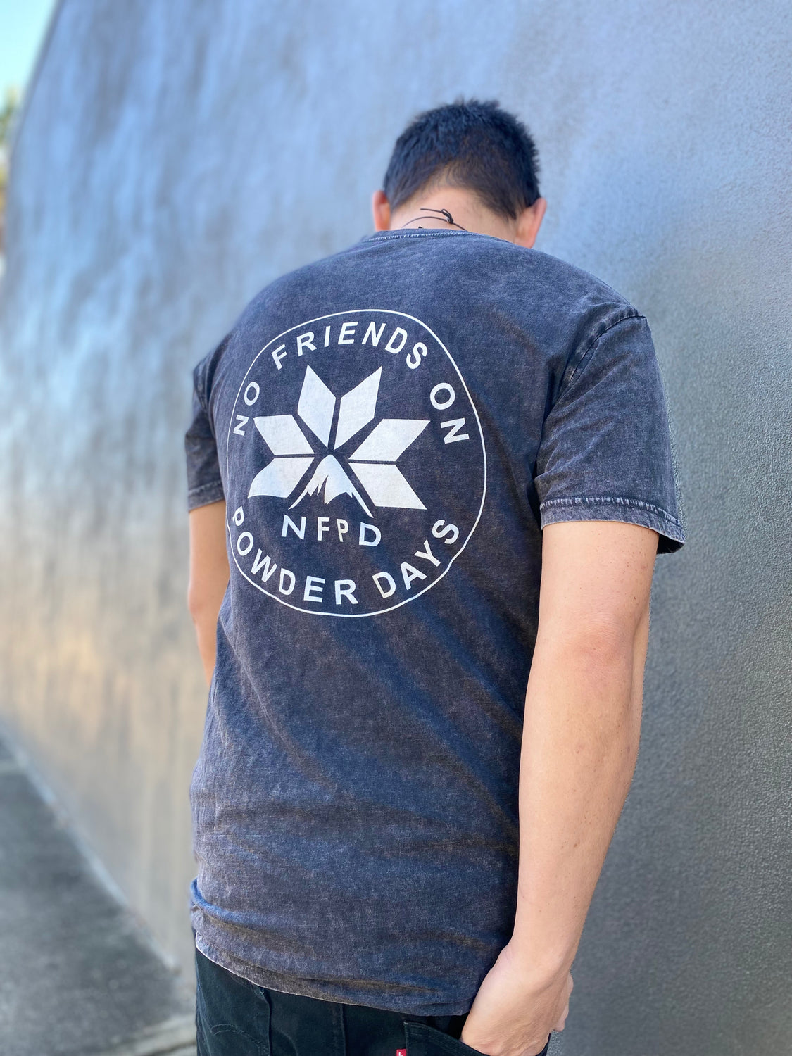 Stone Wash NFPD Circle Tee - Unisex