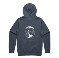Ski Snowboard Whistler Snug Snow Hoodie - Unisex