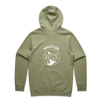 Ski Snowboard Whistler Snug Snow Hoodie - Unisex