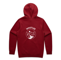 Ski Snowboard Whistler Snug Snow Hoodie - Unisex