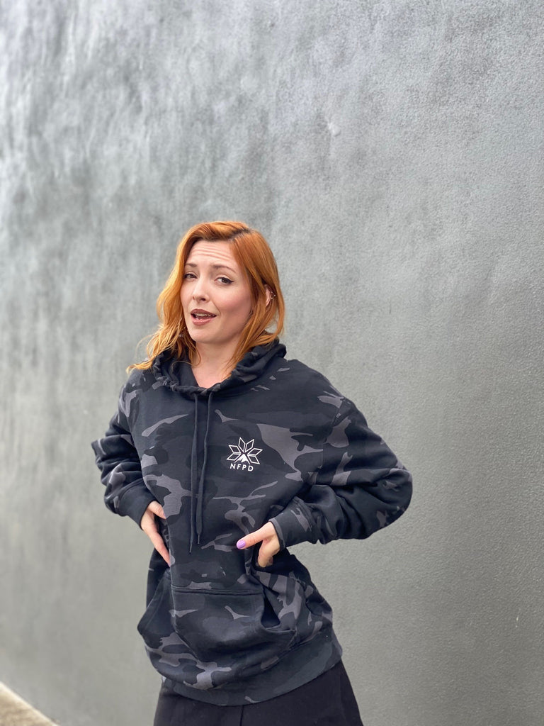 Sudadera con capucha para nieve, esquí y snowboard Pines Camo Snug - Unisex