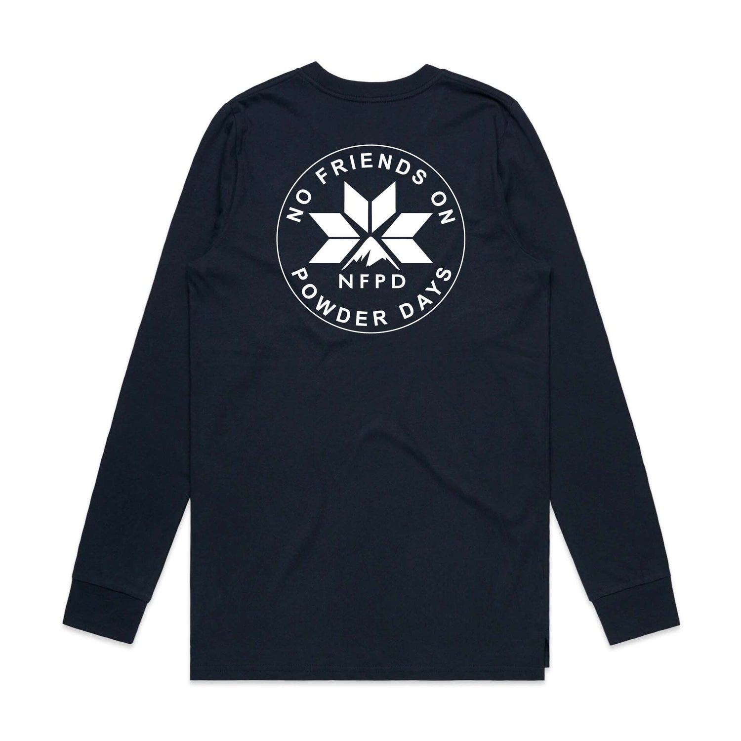 Camiseta de manga larga NFPD CIRCLE 100 % algodón - Unisex