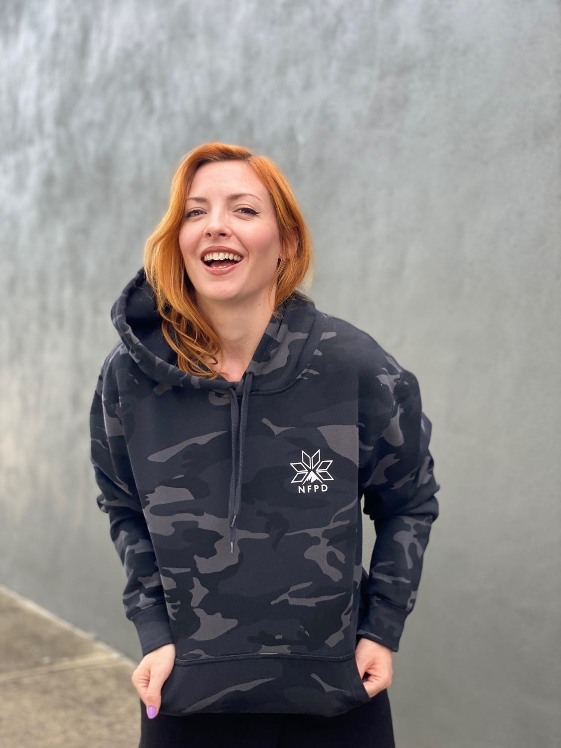 Sudadera con capucha para nieve, esquí y snowboard Pines Camo Snug - Unisex