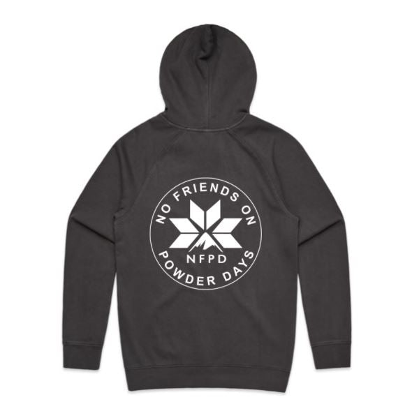 Ski/Snowboard Faded NFPD Circle Snug Snow Hoodie - Unisex