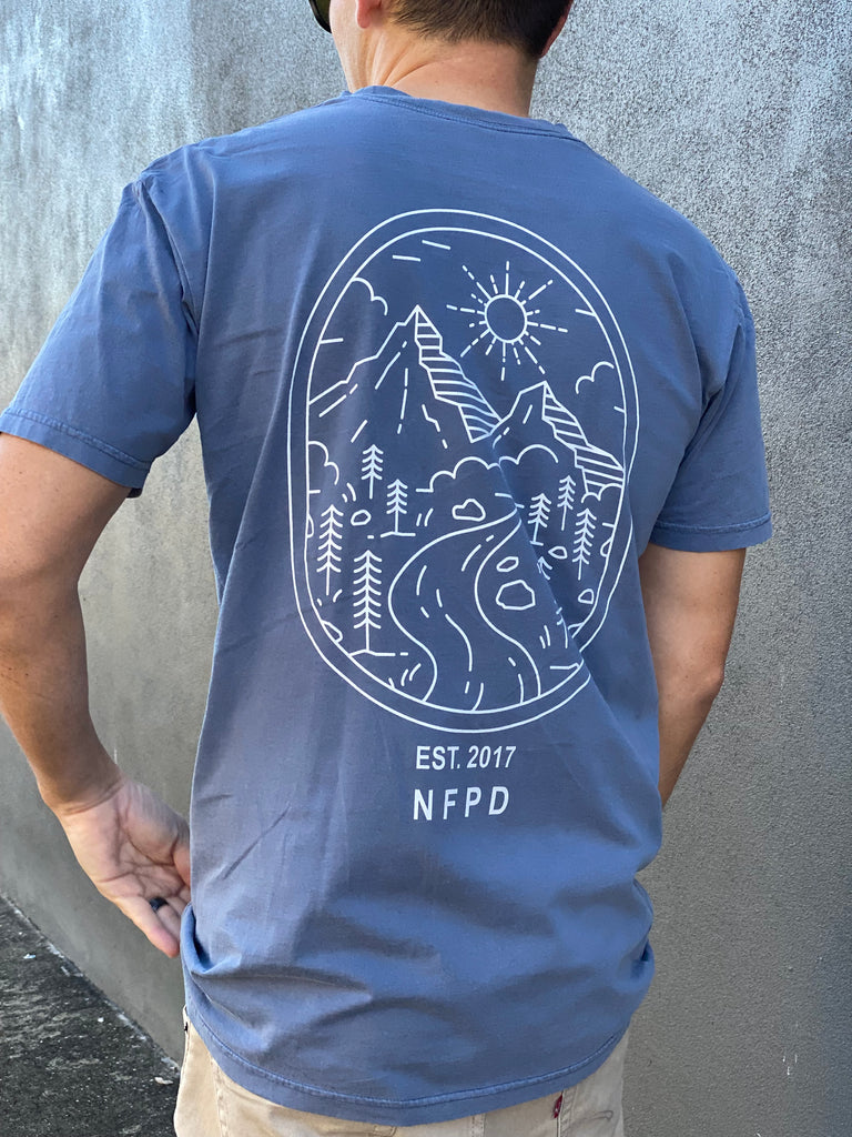 Camiseta Faded Rockies - Unisex