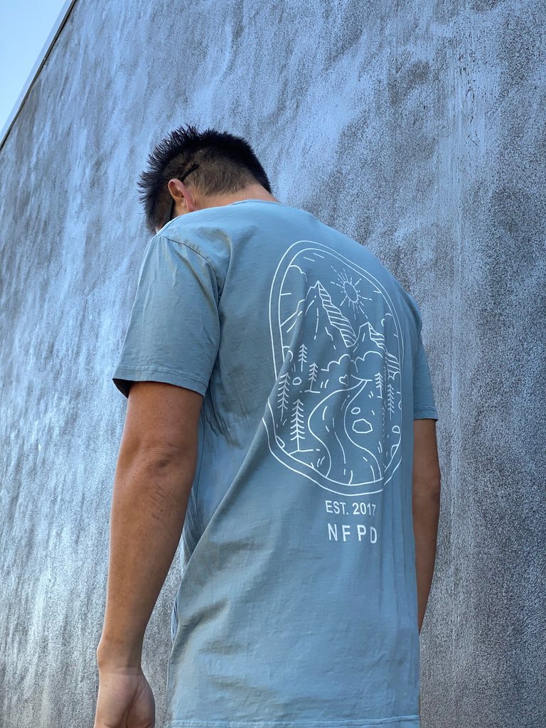Camiseta Faded Rockies - Unisex