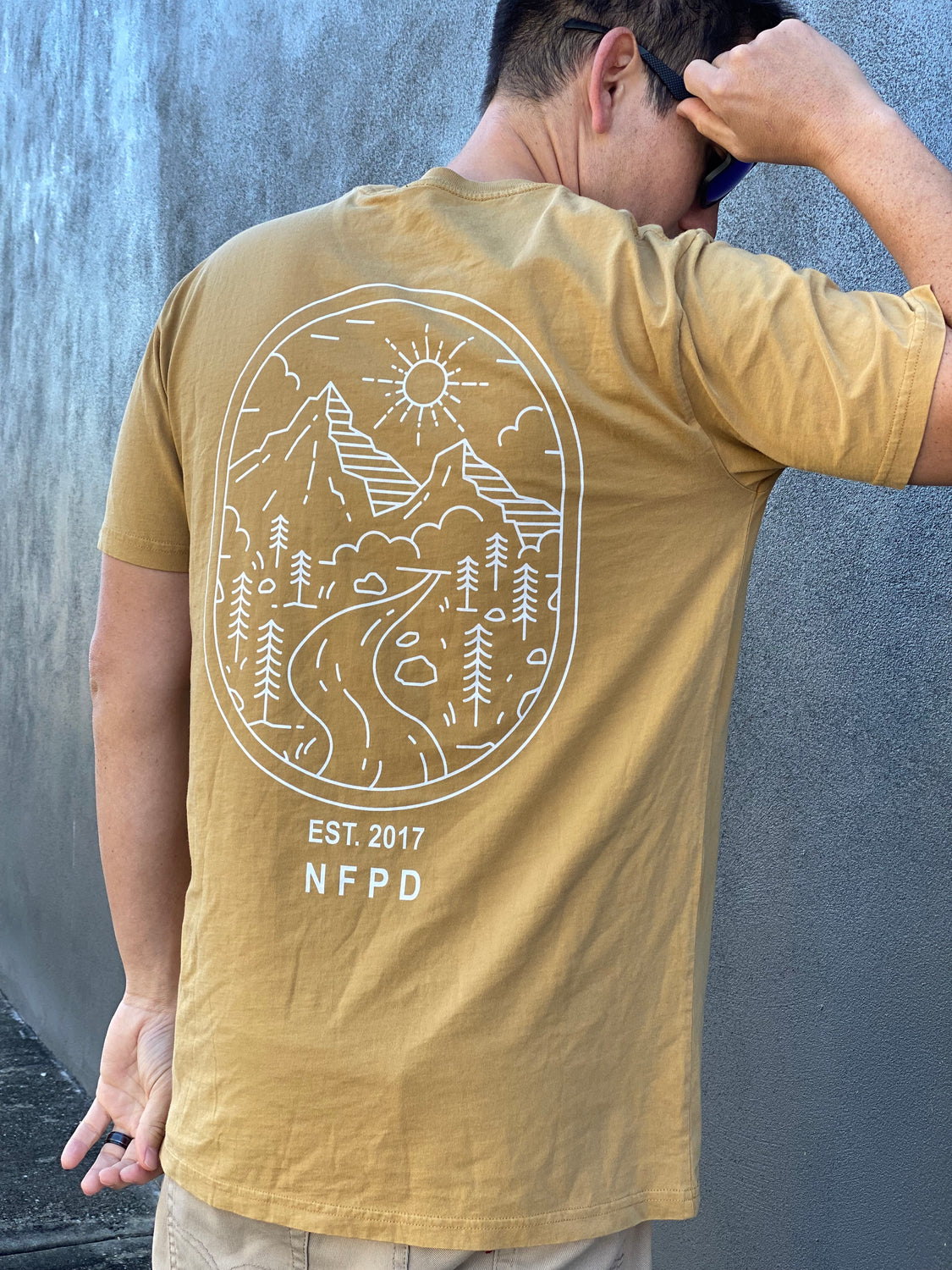 Camiseta Faded Rockies - Unisex