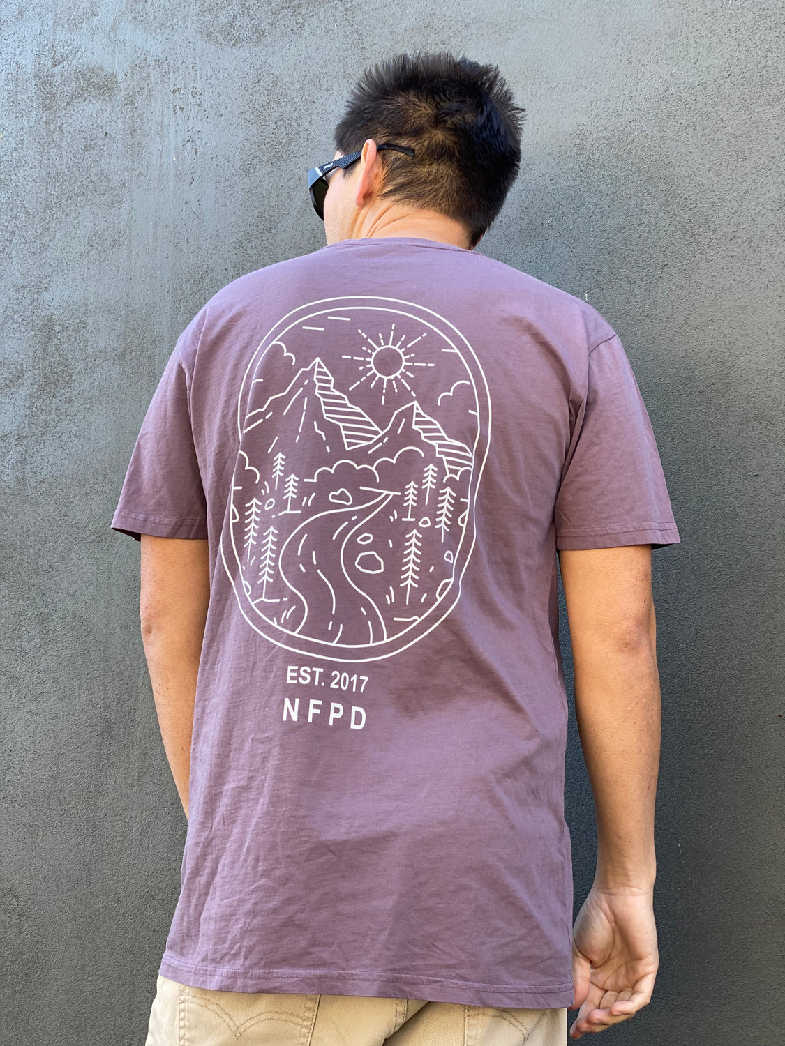 Camiseta Faded Rockies - Unisex