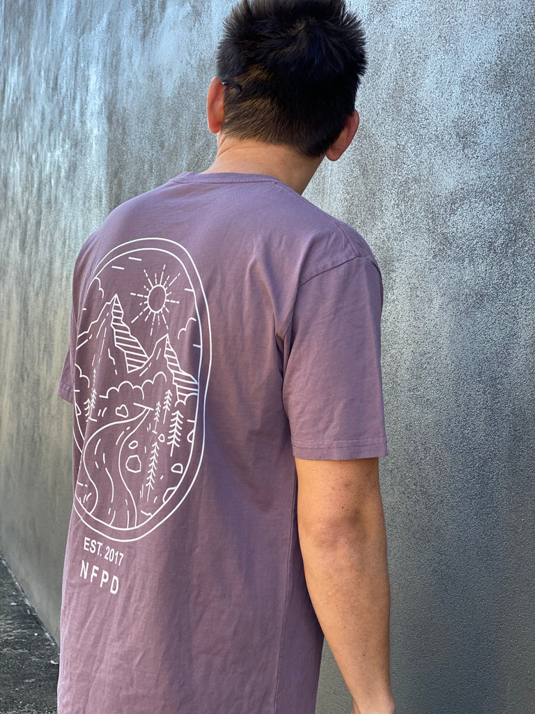 Camiseta Faded Rockies - Unisex