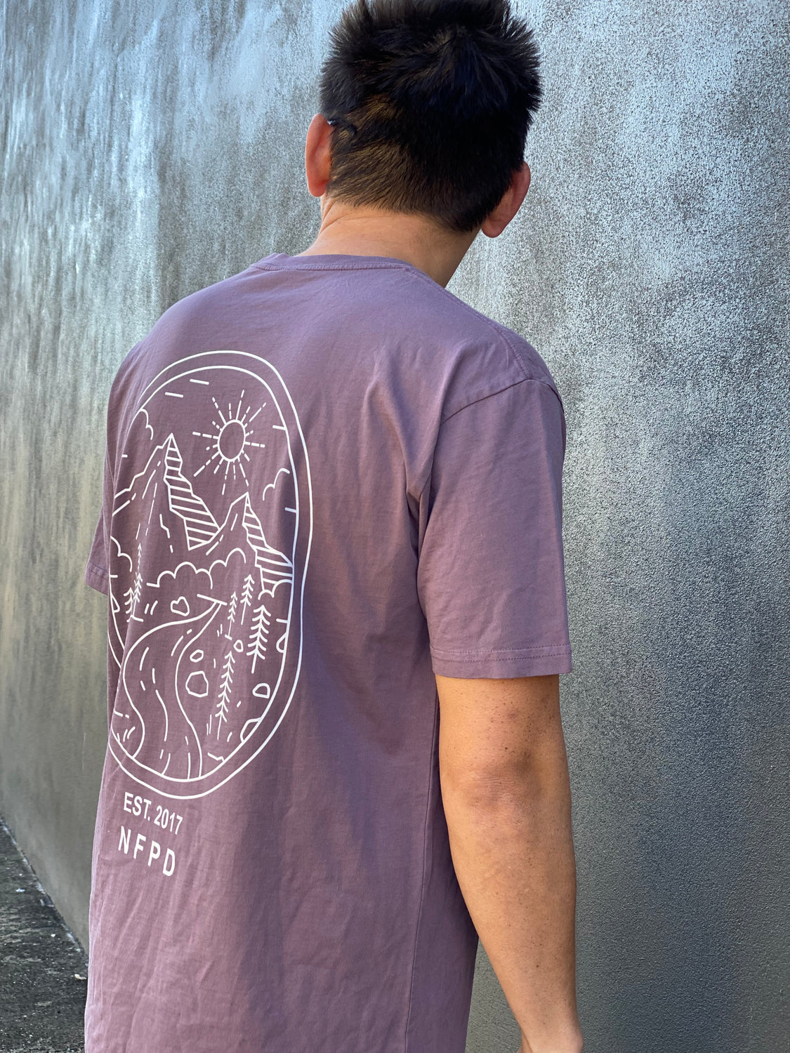 Camiseta Faded Rockies - Unisex