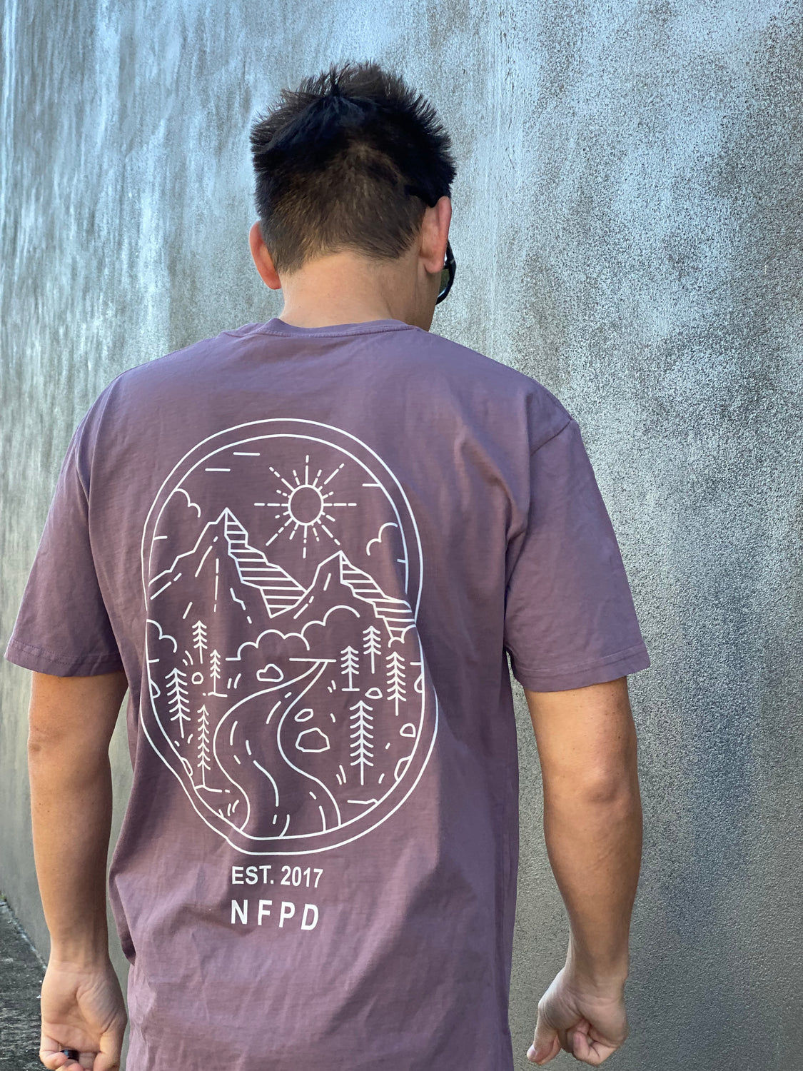 Camiseta Faded Rockies - Unisex