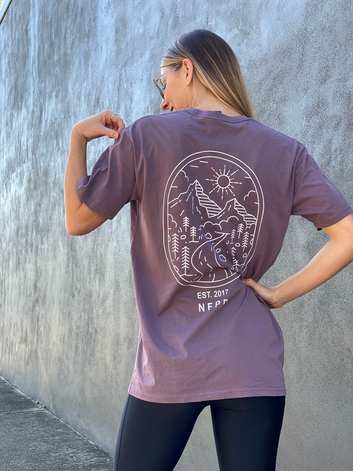 Camiseta Faded Rockies - Unisex