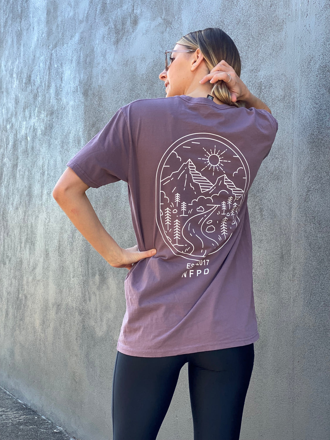 Camiseta Faded Rockies - Unisex