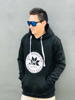 Sudadera con capucha para nieve unisex, con logotipo circular blanco de la NFPD y logotipo frontal para esquí/snowboard.