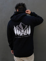 Ski Snowboard Pines Snug Snow Hoodie - Unisex