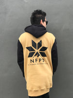 Ski/Snowboard Gold/Black Tall Snow Hoodie 6